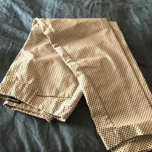 Modern fit patterned ankle pants